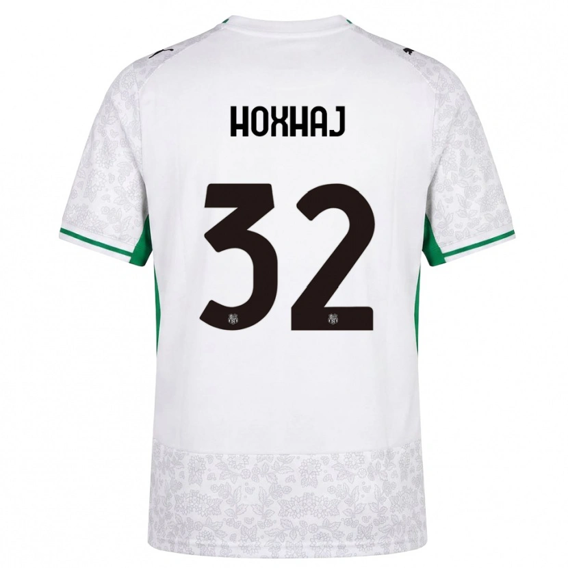 DanxenメンズKristina Hoxhaj#32ホワイト ブラック グリーンアウェイシャツ2026/27ジャージーユニフォーム