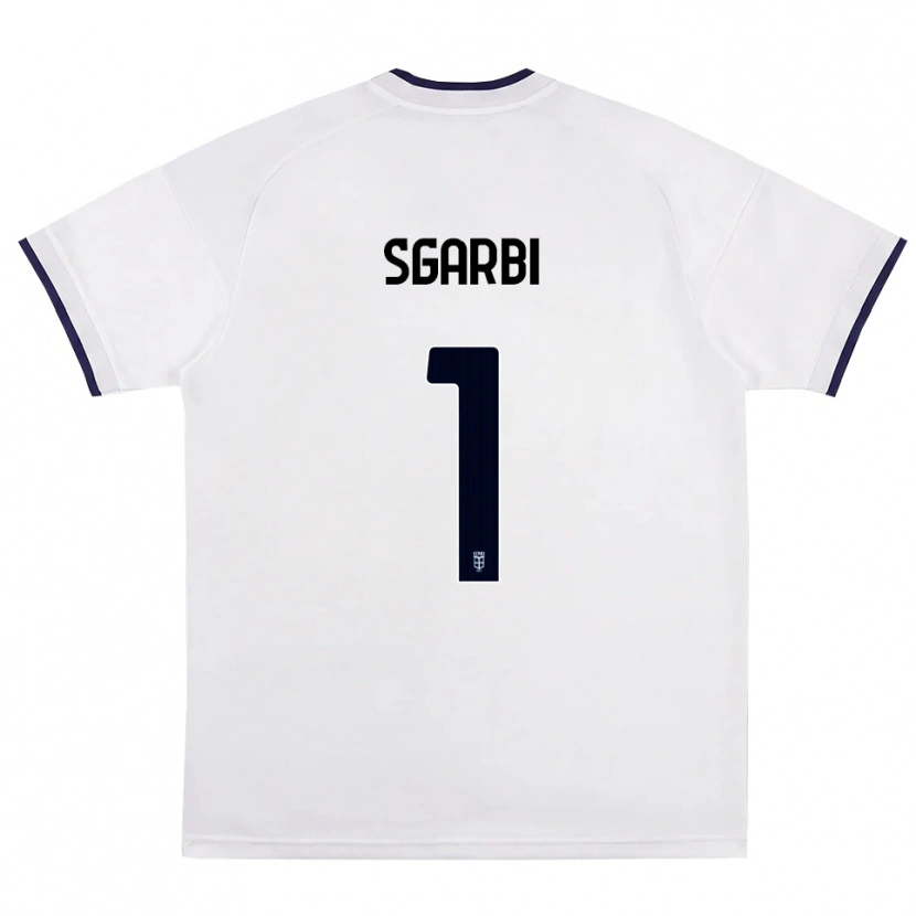 DanxenメンズDylan Sgarbi#1ホワイト レッド ロイヤルブルーアウェイシャツ2026/27ジャージーユニフォーム