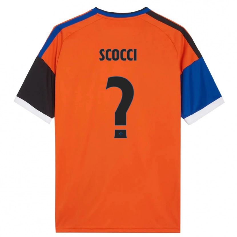 DanxenメンズNicholas Scocci#0オレンジ ブルー ブラック ホワイトアウェイシャツ2026/27ジャージーユニフォーム
