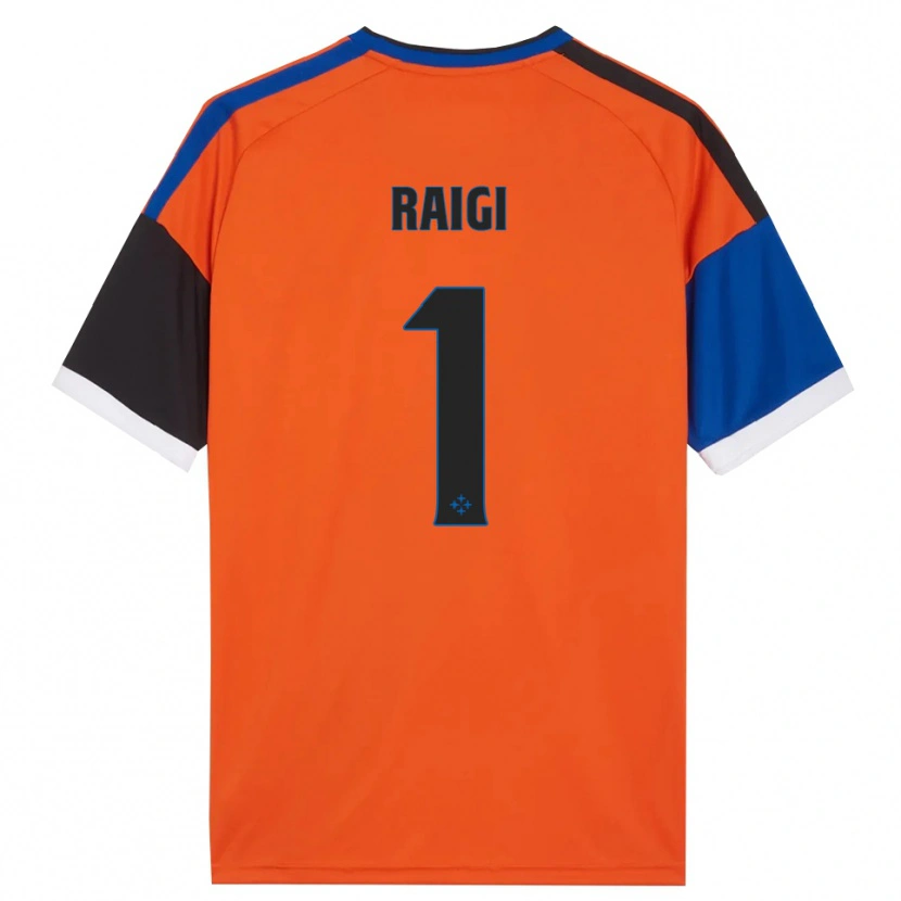 DanxenメンズFrancesco Raigi#1オレンジ ブルー ブラック ホワイトアウェイシャツ2026/27ジャージーユニフォーム