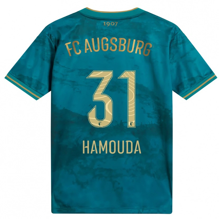 DanxenメンズHania Hamouda#31グリーン ブラウンアウェイシャツ2026/27ジャージーユニフォーム