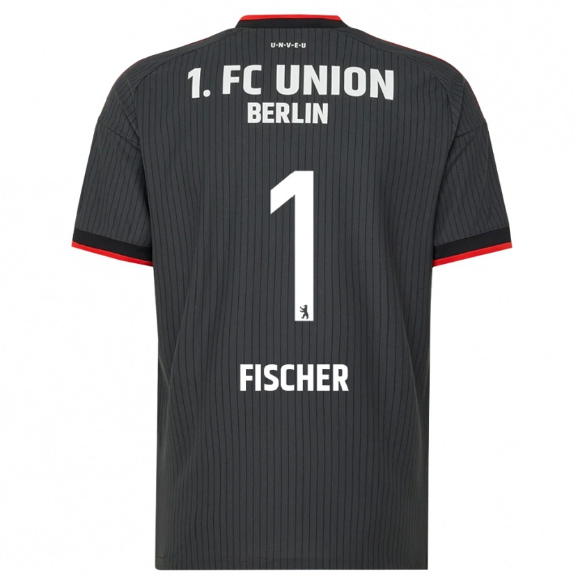 DanxenメンズLennard Fischer#1ブラック ホワイトレッドアウェイシャツ2026/27ジャージーユニフォーム