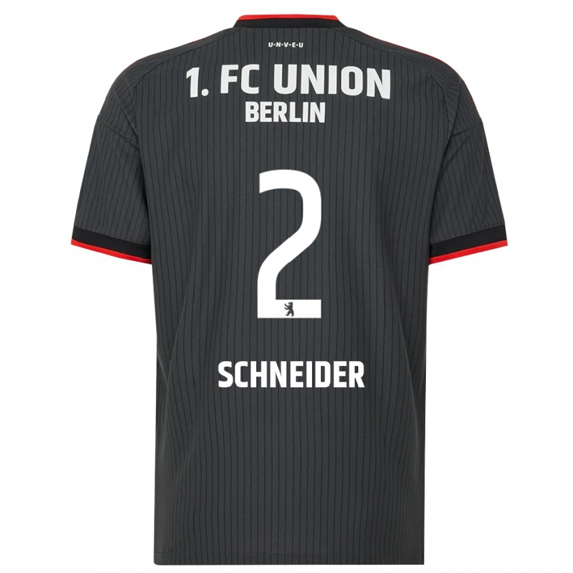 DanxenメンズTomke Schneider#2ブラック ホワイトレッドアウェイシャツ2026/27ジャージーユニフォーム