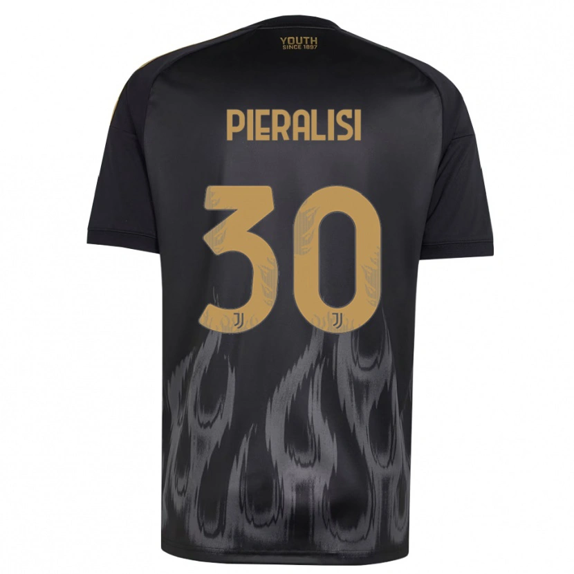 DanxenメンズTommaso Pieralisi#30ブラック ブラウンサードユニフォームシャツ2026/27ジャージーユニフォーム