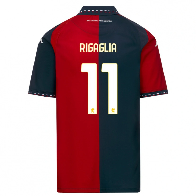 DanxenレディースAlison Rigaglia#11レッド ブラック ホワイトホームシャツ2026/27ジャージーユニフォーム