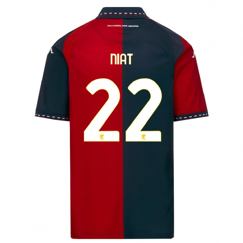 DanxenレディースYahvan Niat#22レッド ブラック ホワイトホームシャツ2026/27ジャージーユニフォーム