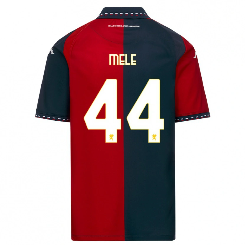 DanxenレディースChiara Mele#44レッド ブラック ホワイトホームシャツ2026/27ジャージーユニフォーム