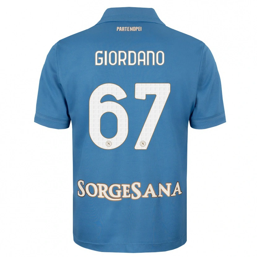 DanxenレディースMichela Giordano#67ヘイズブルー ホワイトホームシャツ2026/27ジャージーユニフォーム