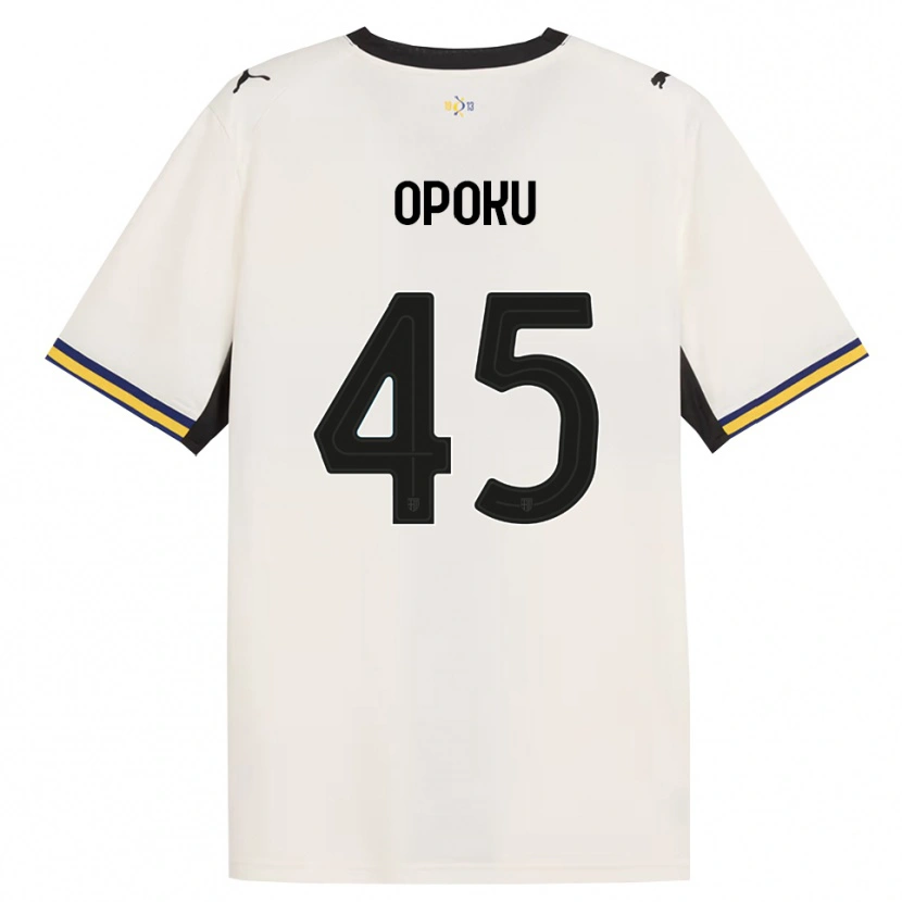 DanxenレディースMama Opoku#45オフホワイト ブラック イエローホームシャツ2026/27ジャージーユニフォーム