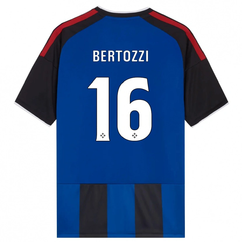 DanxenレディースAndrea Bertozzi#16ブラック レッド ホワイト ブルーホームシャツ2026/27ジャージーユニフォーム