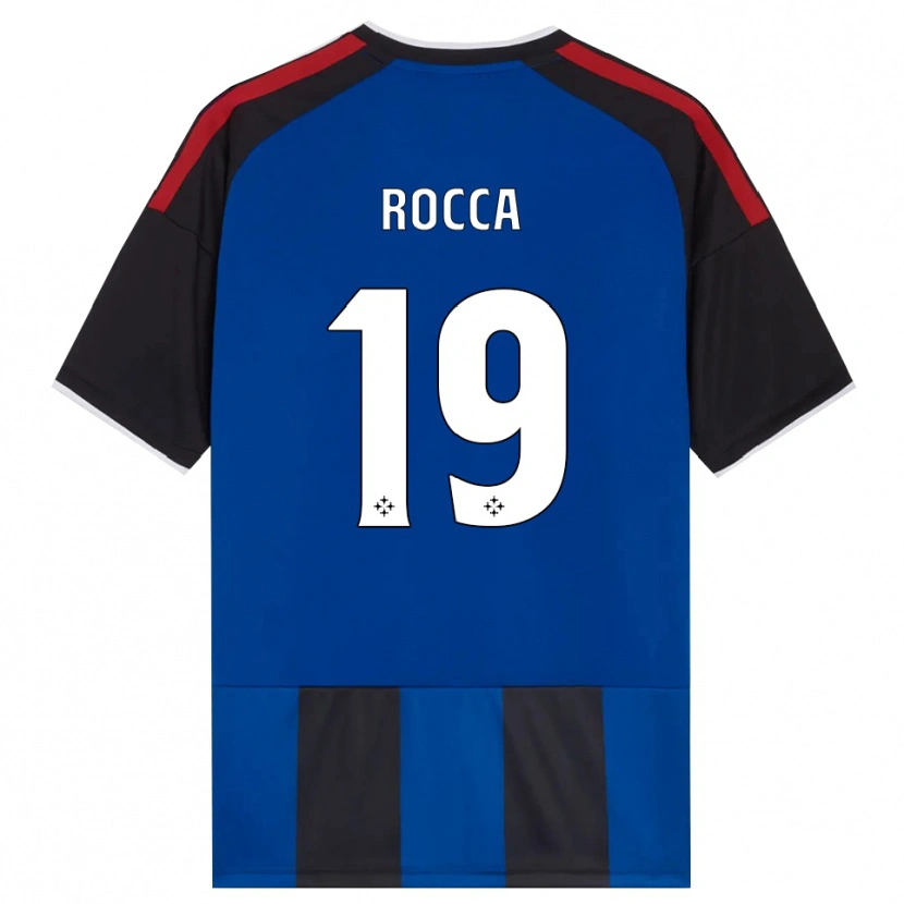 DanxenレディースLorenzo Rocca#19ブラック レッド ホワイト ブルーホームシャツ2026/27ジャージーユニフォーム