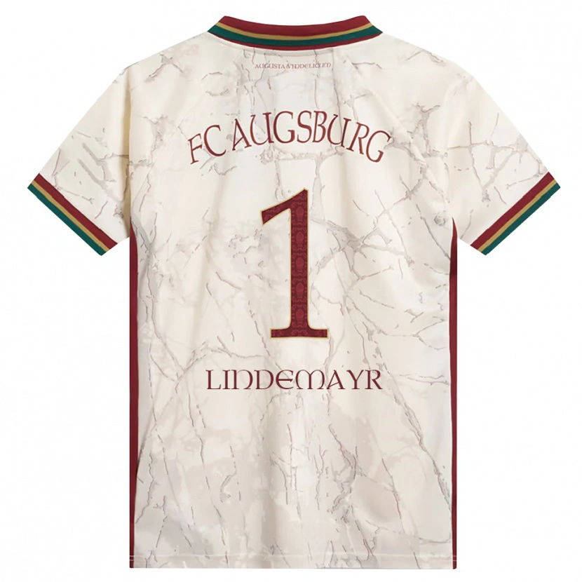 DanxenレディースLisa Lindemayr#1グリーン ライス ホワイト バーガンディホームシャツ2026/27ジャージーユニフォーム
