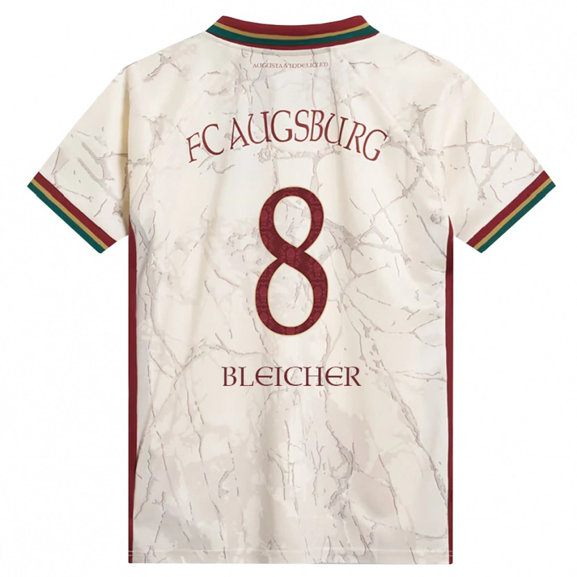 DanxenレディースFranz Xaver Bleicher#8グリーン ライス ホワイト バーガンディホームシャツ2026/27ジャージーユニフォーム