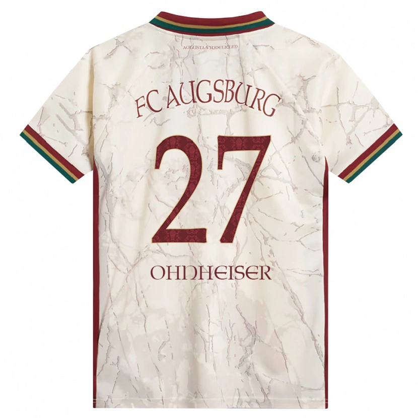 DanxenレディースNico Ohnheiser#27グリーン ライス ホワイト バーガンディホームシャツ2026/27ジャージーユニフォーム
