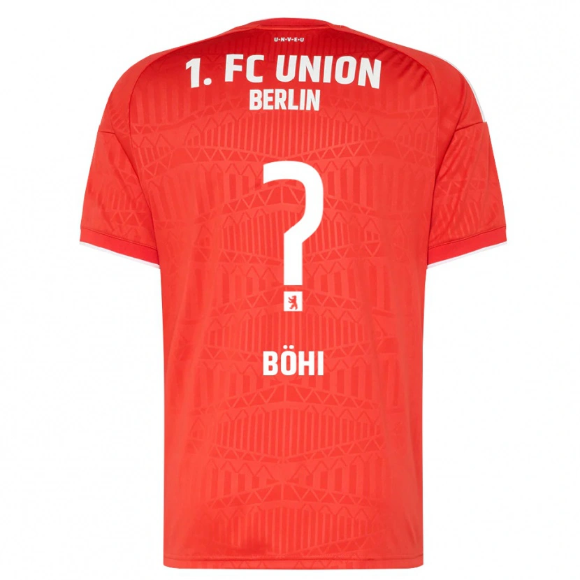DanxenレディースNadine Böhi#0レッド ホワイトホームシャツ2026/27ジャージーユニフォーム