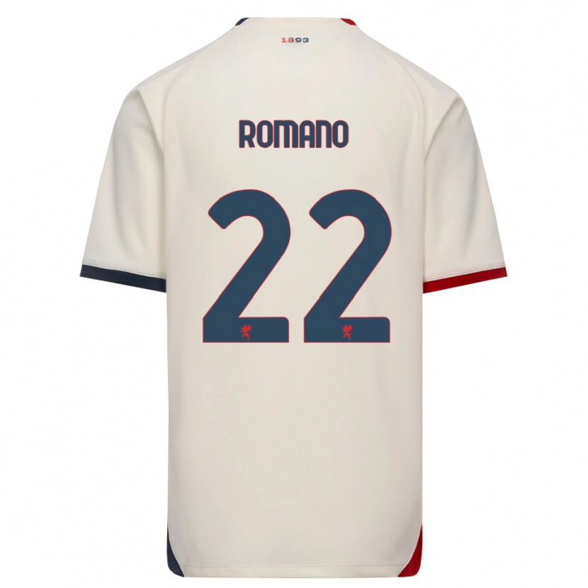 DanxenレディースAndrew Romano#22オフホワイト レッドアウェイシャツ2026/27ジャージーユニフォーム