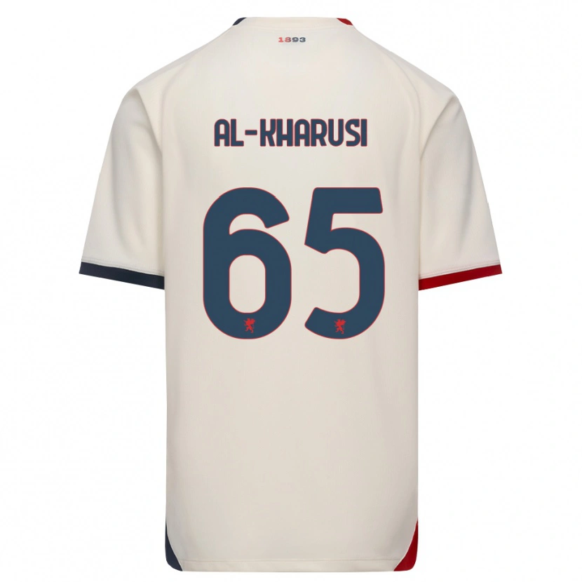 DanxenレディースSuhayb Al-Kharusi#65オフホワイト レッドアウェイシャツ2026/27ジャージーユニフォーム