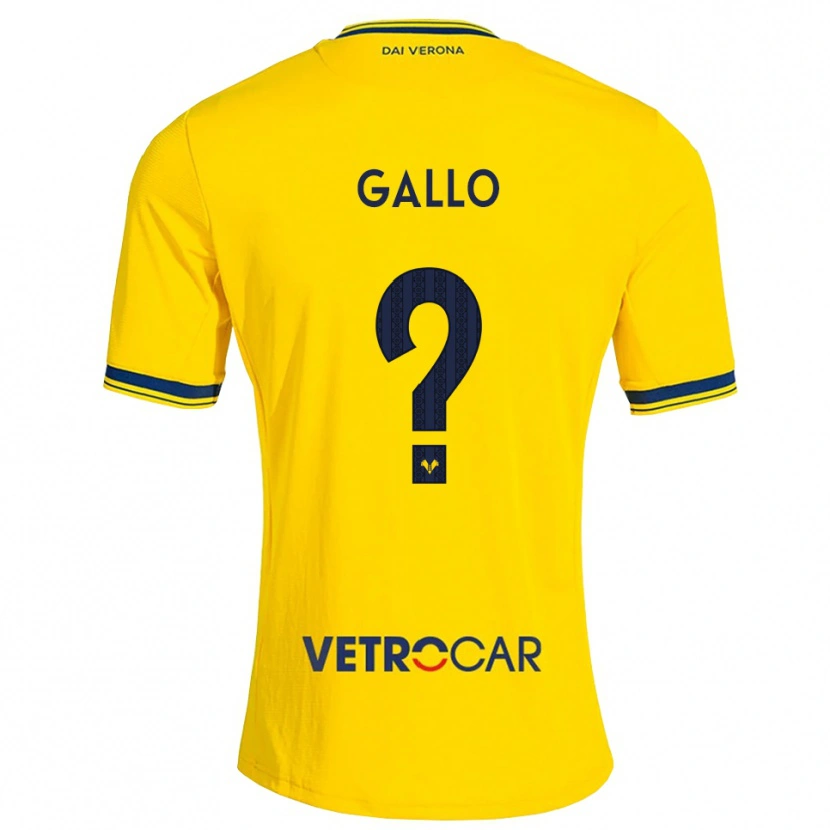 DanxenレディースAlessio Gallo#0イエロー レッドアウェイシャツ2026/27ジャージーユニフォーム