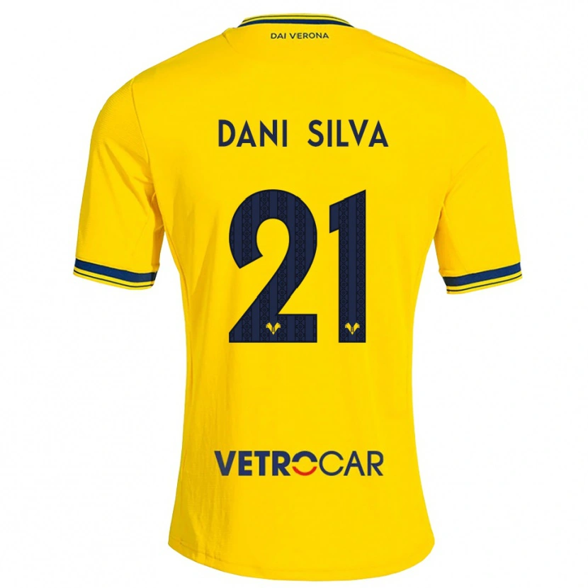 Danxenレディースダニ・シルバ#21イエロー レッドアウェイシャツ2026/27ジャージーユニフォーム
