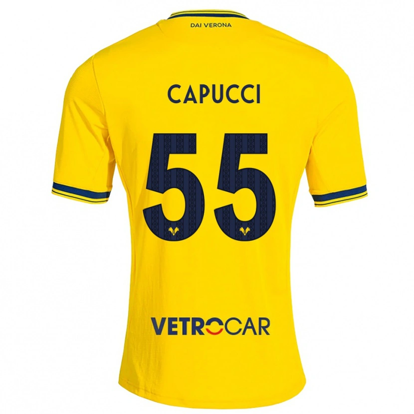 DanxenレディースLaura Capucci#55イエロー レッドアウェイシャツ2026/27ジャージーユニフォーム