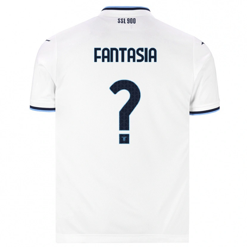 DanxenレディースLuca Fantasia#0ホワイト ネイビーブルーアウェイシャツ2026/27ジャージーユニフォーム