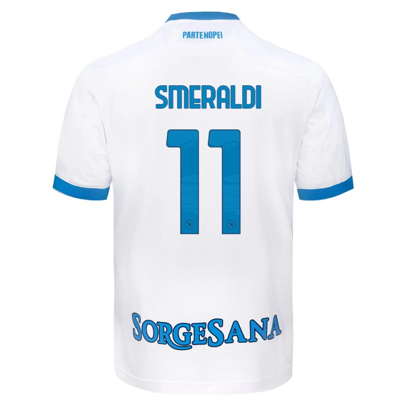 DanxenレディースAndrea Smeraldi#11ホワイト スカイブルーアウェイシャツ2026/27ジャージーユニフォーム