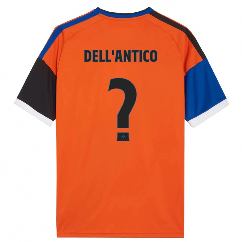 DanxenレディースLapo Dell'antico#0オレンジ ブルー ブラック ホワイトアウェイシャツ2026/27ジャージーユニフォーム