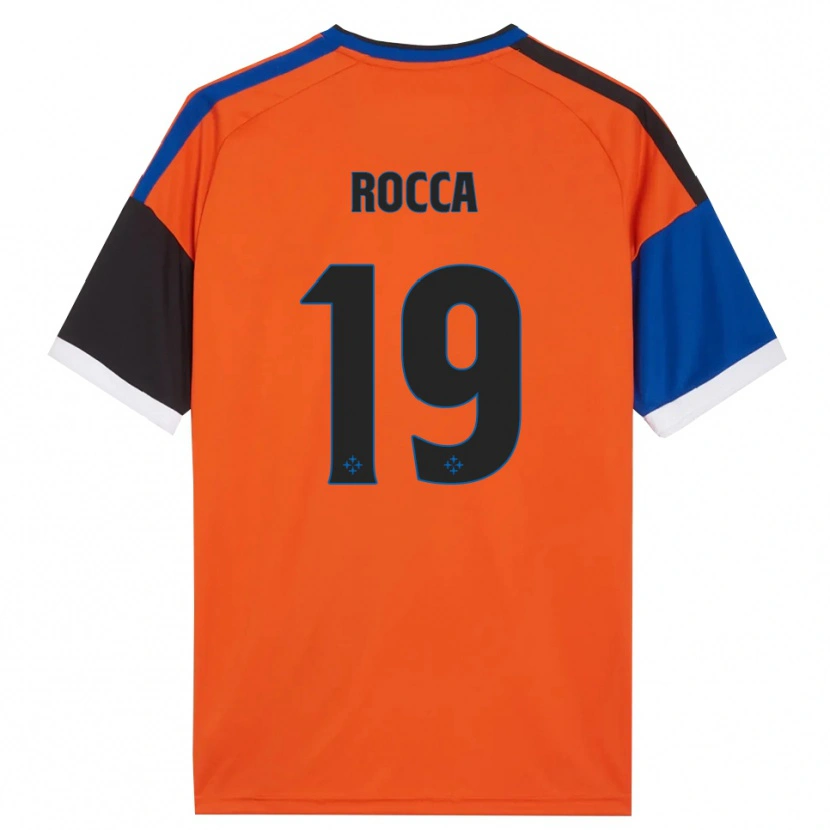 DanxenレディースLorenzo Rocca#19オレンジ ブルー ブラック ホワイトアウェイシャツ2026/27ジャージーユニフォーム