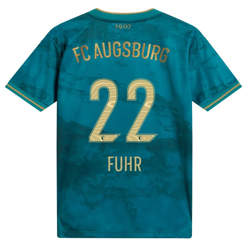DanxenレディースPaula Fuhr#22グリーン ブラウンアウェイシャツ2026/27ジャージーユニフォーム