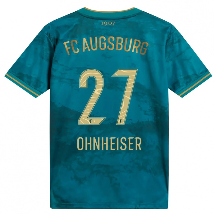DanxenレディースNico Ohnheiser#27グリーン ブラウンアウェイシャツ2026/27ジャージーユニフォーム