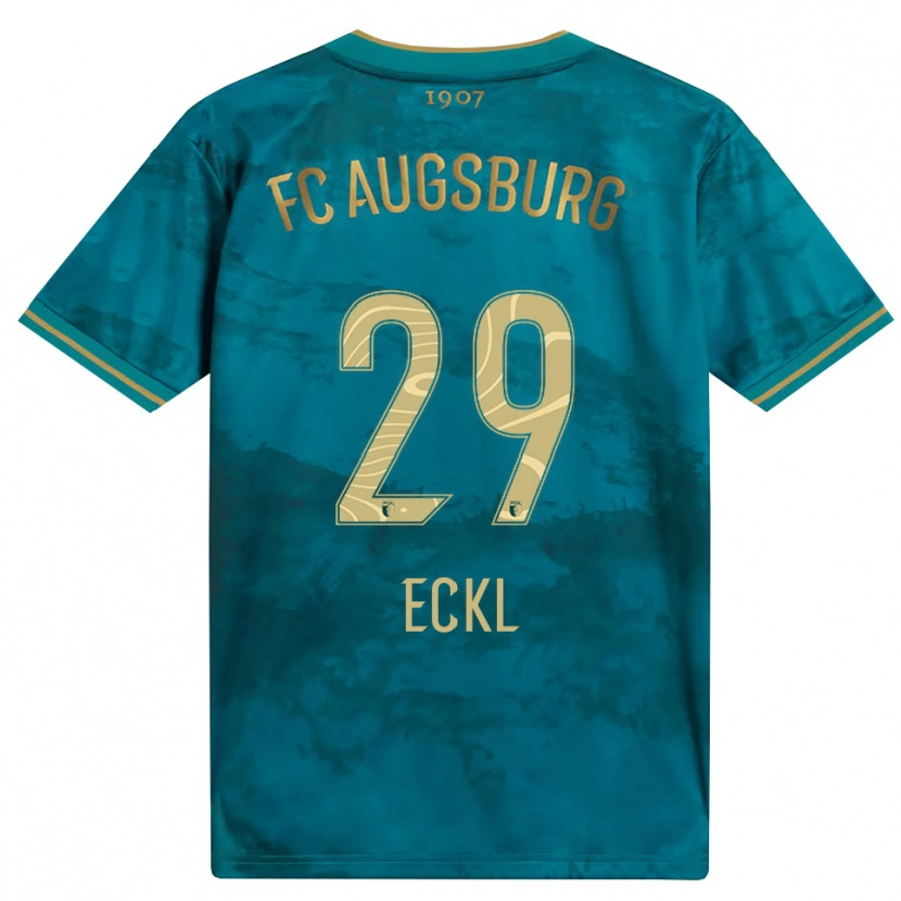 DanxenレディースFlorian Eckl#29グリーン ブラウンアウェイシャツ2026/27ジャージーユニフォーム