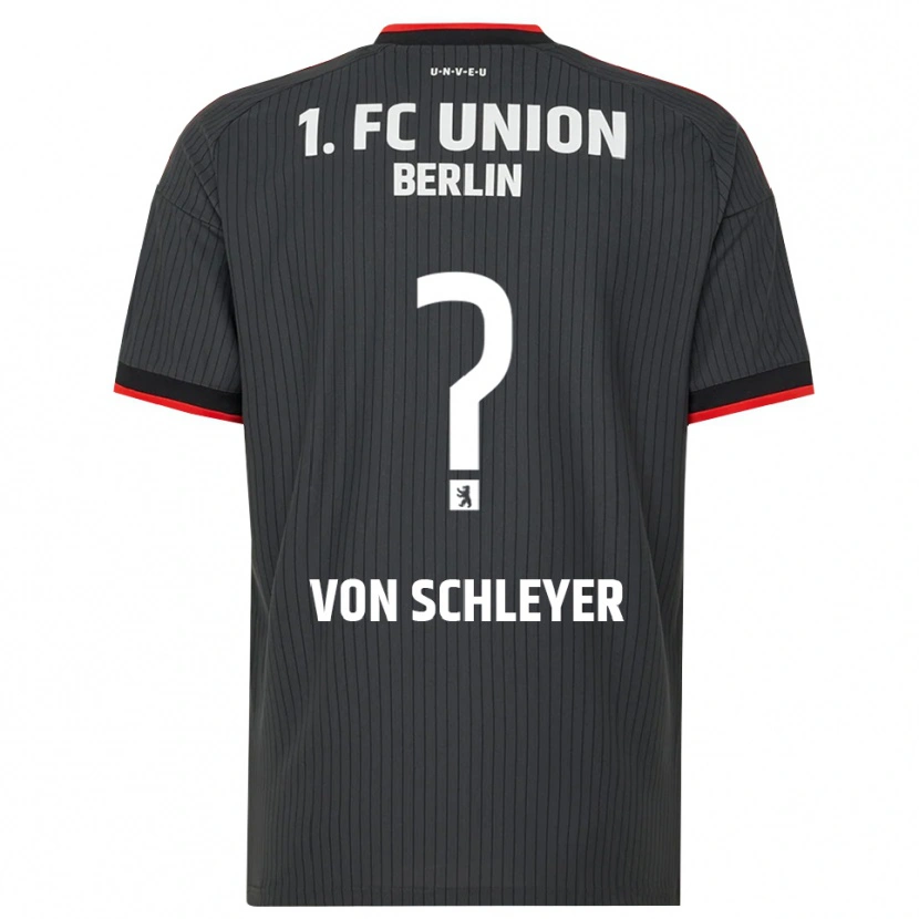 DanxenレディースLeopold Von Schleyer#0ブラック ホワイトレッドアウェイシャツ2026/27ジャージーユニフォーム