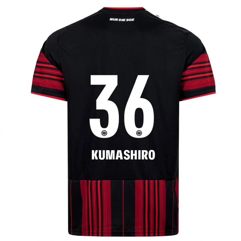 Danxenキッズ神代慶人#36ブラック レッド ホワイトホームシャツ2026/27ジャージーユニフォーム