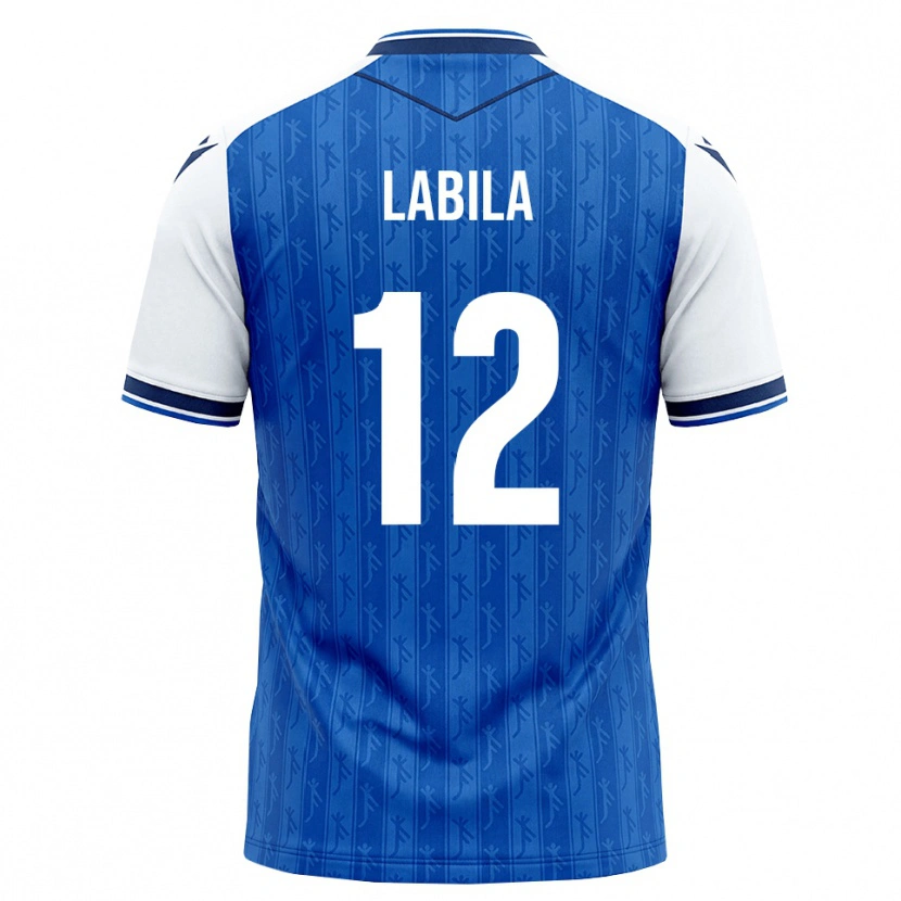 DanxenキッズDaniel Labila#12ロイヤルブルー ホワイトホームシャツ2026/27ジャージーユニフォーム
