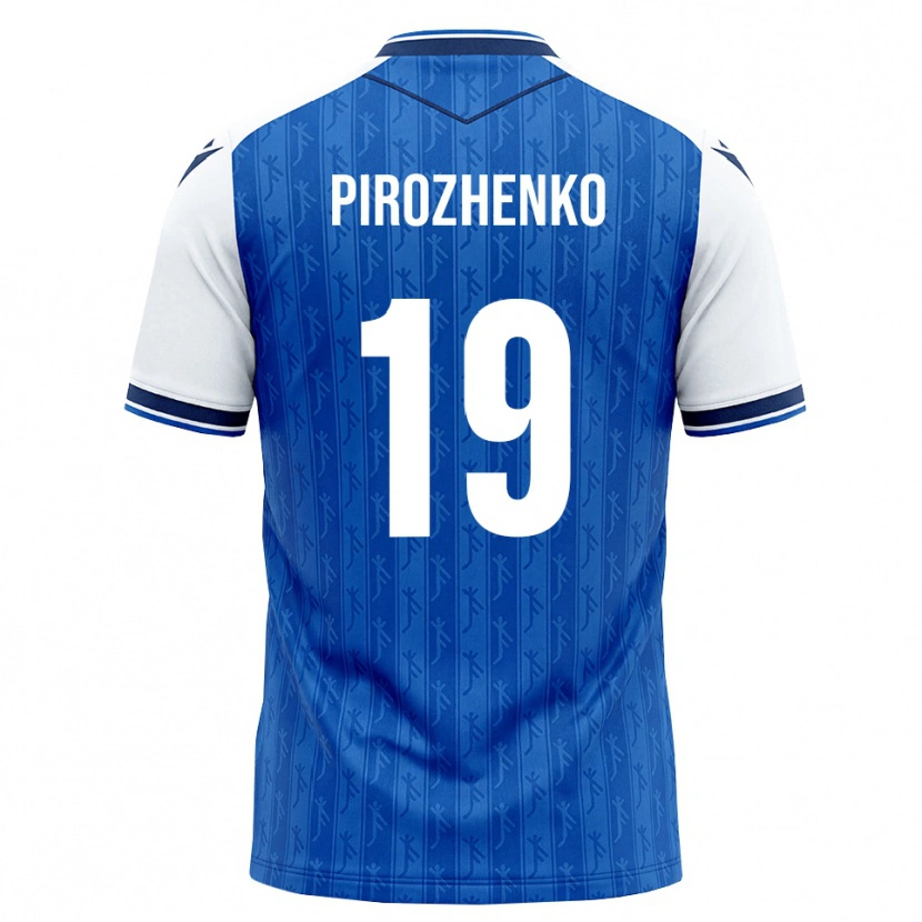 DanxenキッズMark Pirozhenko#19ロイヤルブルー ホワイトホームシャツ2026/27ジャージーユニフォーム