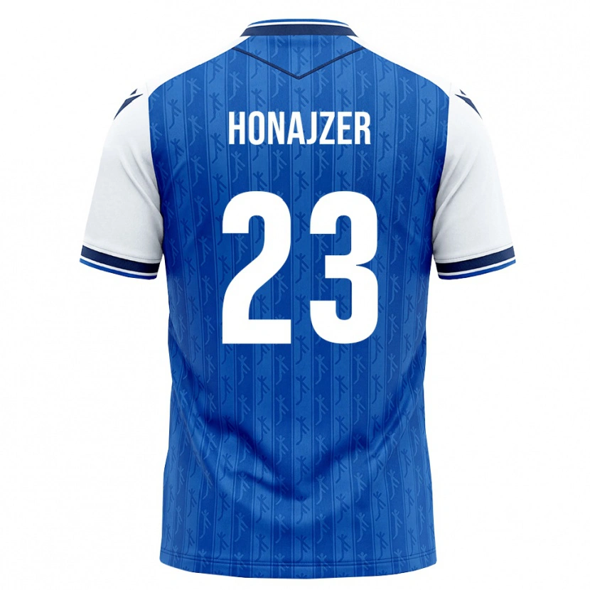 DanxenキッズAlex Honajzer#23ロイヤルブルー ホワイトホームシャツ2026/27ジャージーユニフォーム
