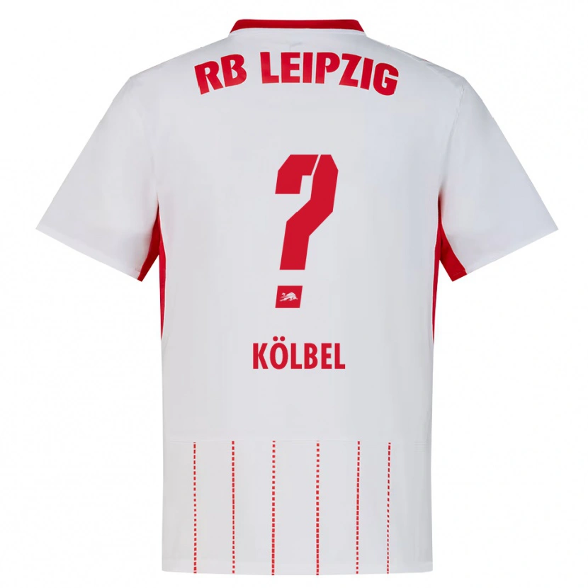 DanxenキッズAnton Kölbel#0レッド ホワイト イエローホームシャツ2026/27ジャージーユニフォーム