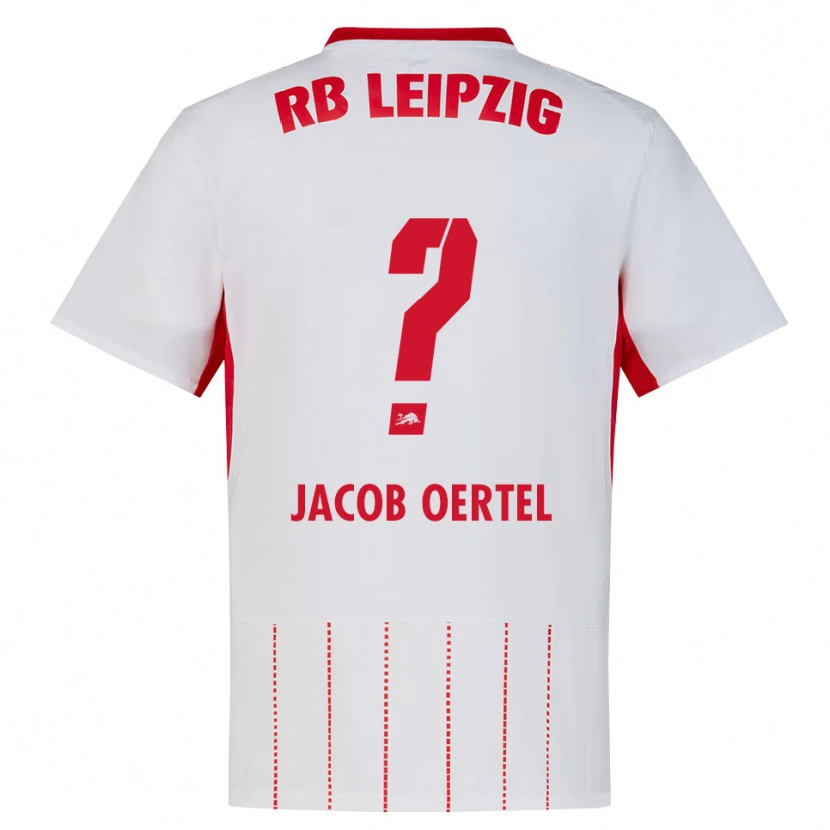 DanxenキッズPaul Jacob Oertel#0レッド ホワイト イエローホームシャツ2026/27ジャージーユニフォーム