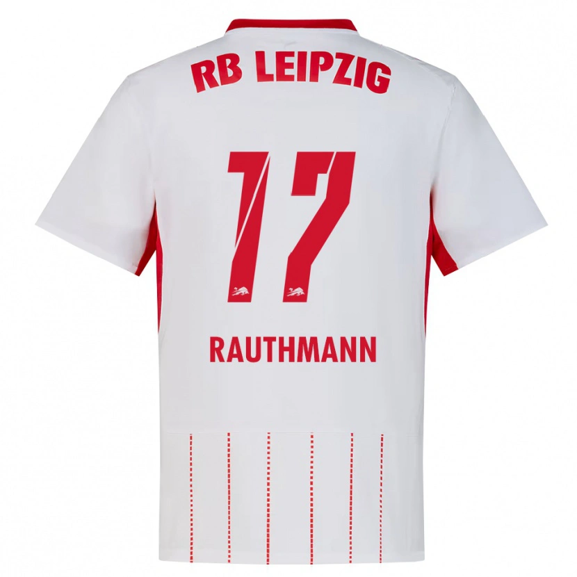 DanxenキッズNick Rauthmann#17レッド ホワイト イエローホームシャツ2026/27ジャージーユニフォーム
