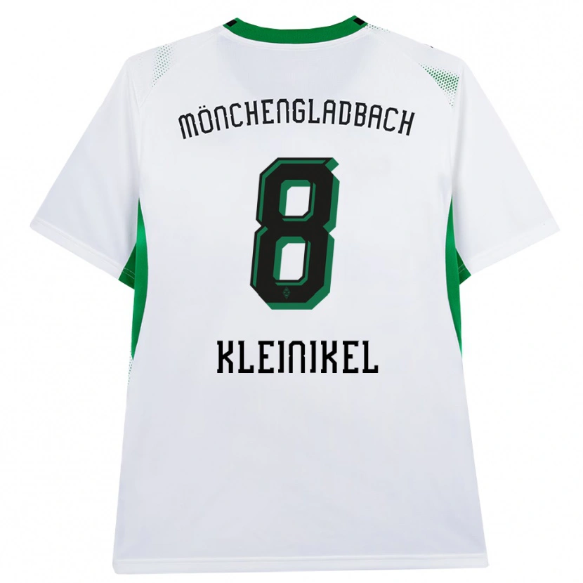 Danxenキッズナジャ・プファイファー#8ホワイト ブラック グリーンホームシャツ2026/27ジャージーユニフォーム