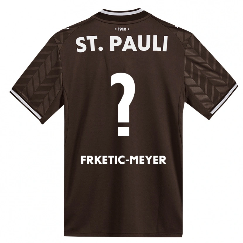 DanxenキッズNoah Frketic-Meyer#0カフェ ホワイトホームシャツ2026/27ジャージーユニフォーム