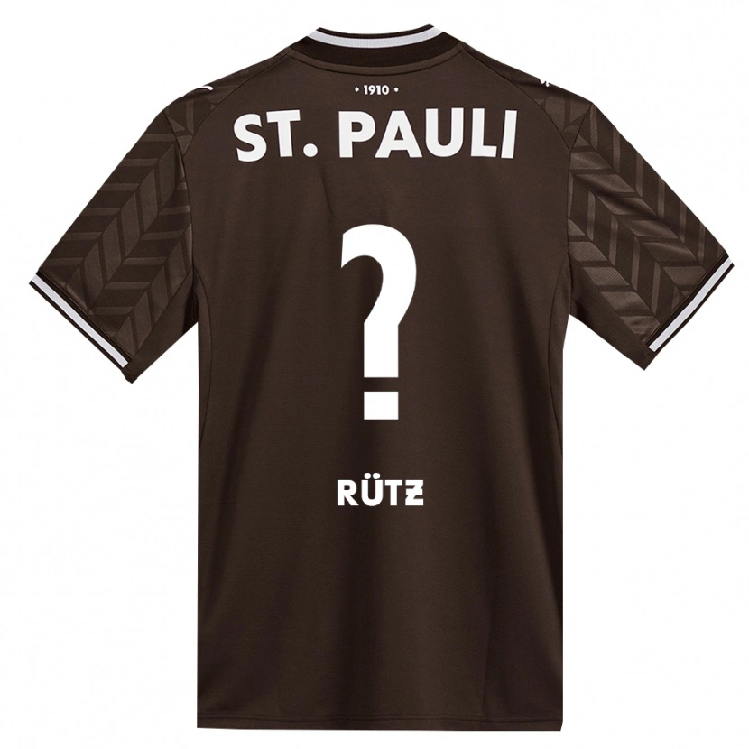 DanxenキッズMartin Rütz#0カフェ ホワイトホームシャツ2026/27ジャージーユニフォーム