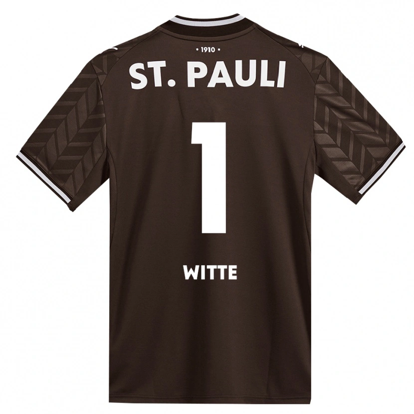 DanxenキッズMelvin Witte#1カフェ ホワイトホームシャツ2026/27ジャージーユニフォーム