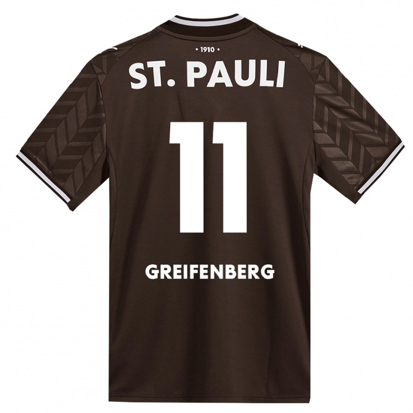 DanxenキッズAnn-Sophie Greifenberg#11カフェ ホワイトホームシャツ2026/27ジャージーユニフォーム
