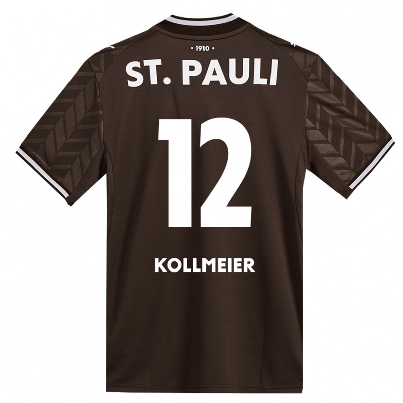 DanxenキッズAnton Kollmeier#12カフェ ホワイトホームシャツ2026/27ジャージーユニフォーム