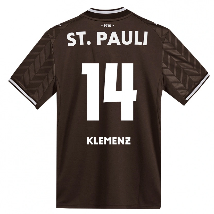 DanxenキッズJulian Klemenz#14カフェ ホワイトホームシャツ2026/27ジャージーユニフォーム