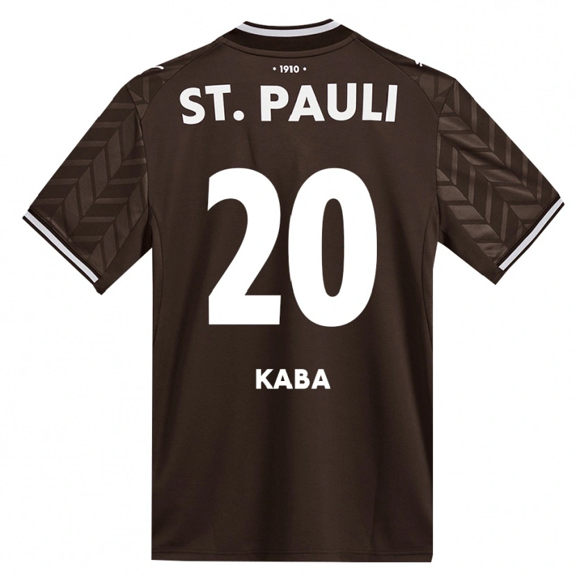 DanxenキッズWissou Kaba#20カフェ ホワイトホームシャツ2026/27ジャージーユニフォーム
