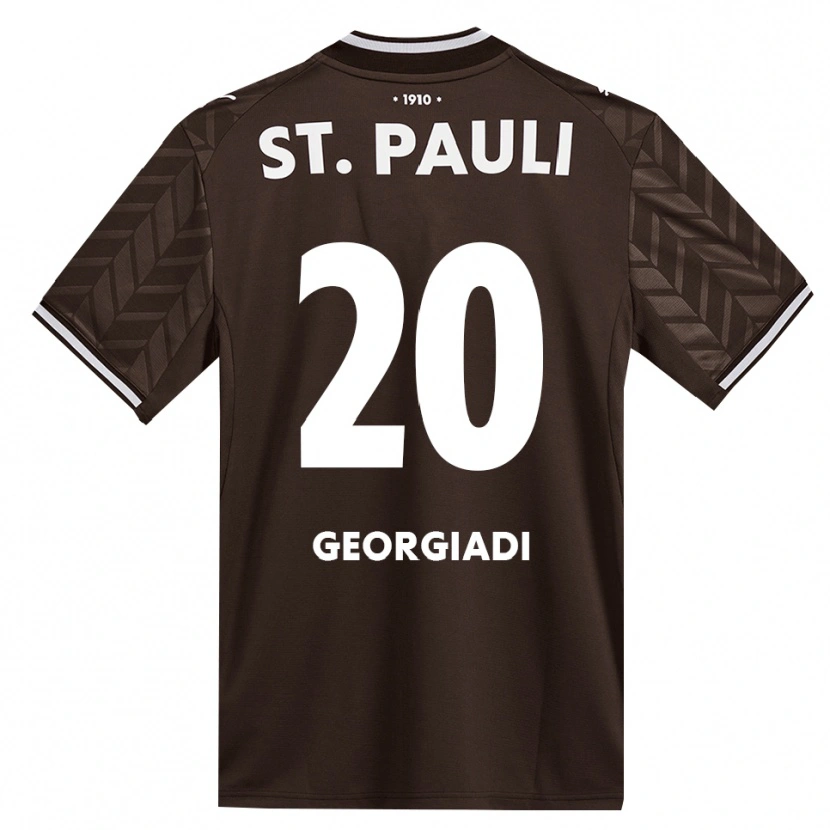 DanxenキッズJannis Georgiadi#20カフェ ホワイトホームシャツ2026/27ジャージーユニフォーム
