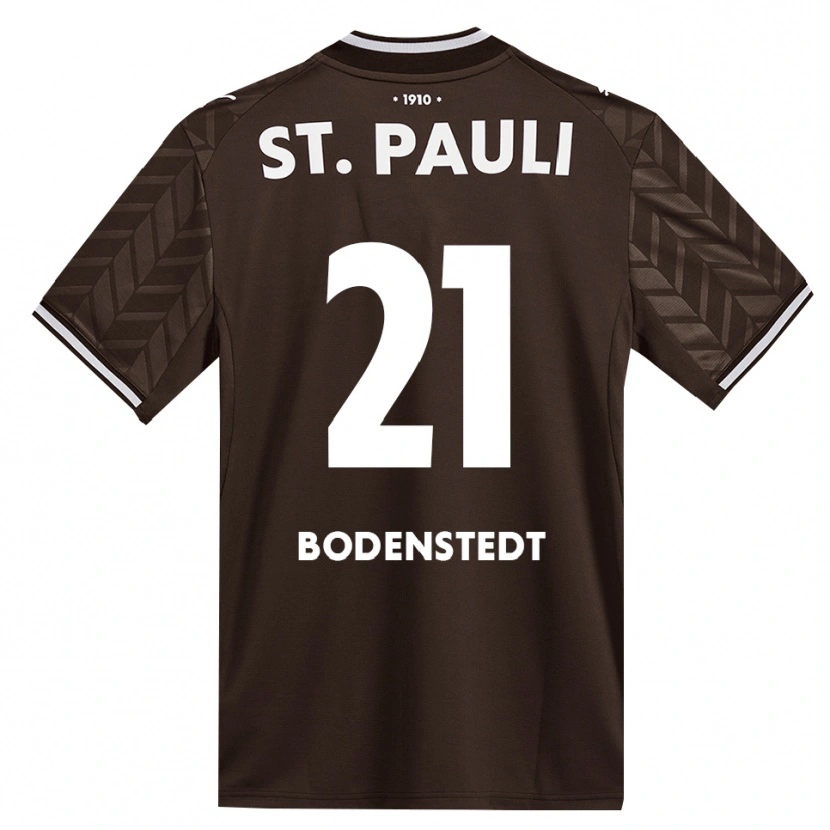 DanxenキッズPaula Bodenstedt#21カフェ ホワイトホームシャツ2026/27ジャージーユニフォーム