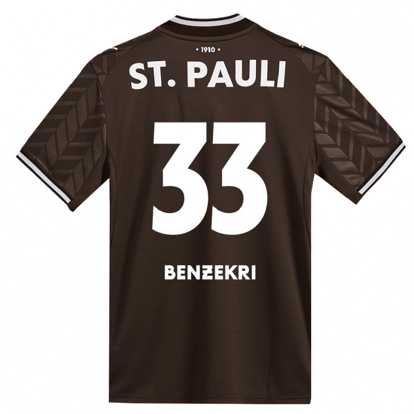 DanxenキッズHaytam Benzekri#33カフェ ホワイトホームシャツ2026/27ジャージーユニフォーム